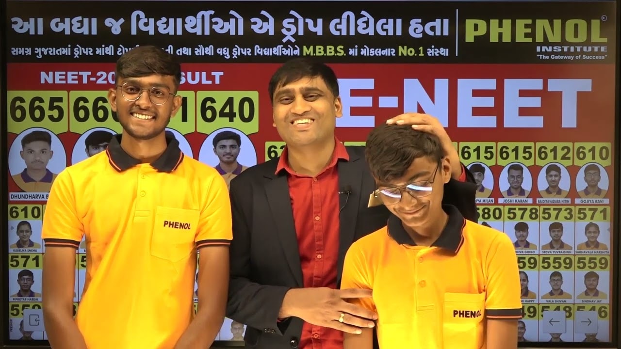 Motivational session · Dr. Rushik & Dr. Sagar — The Phenol Institute, Rajkot.