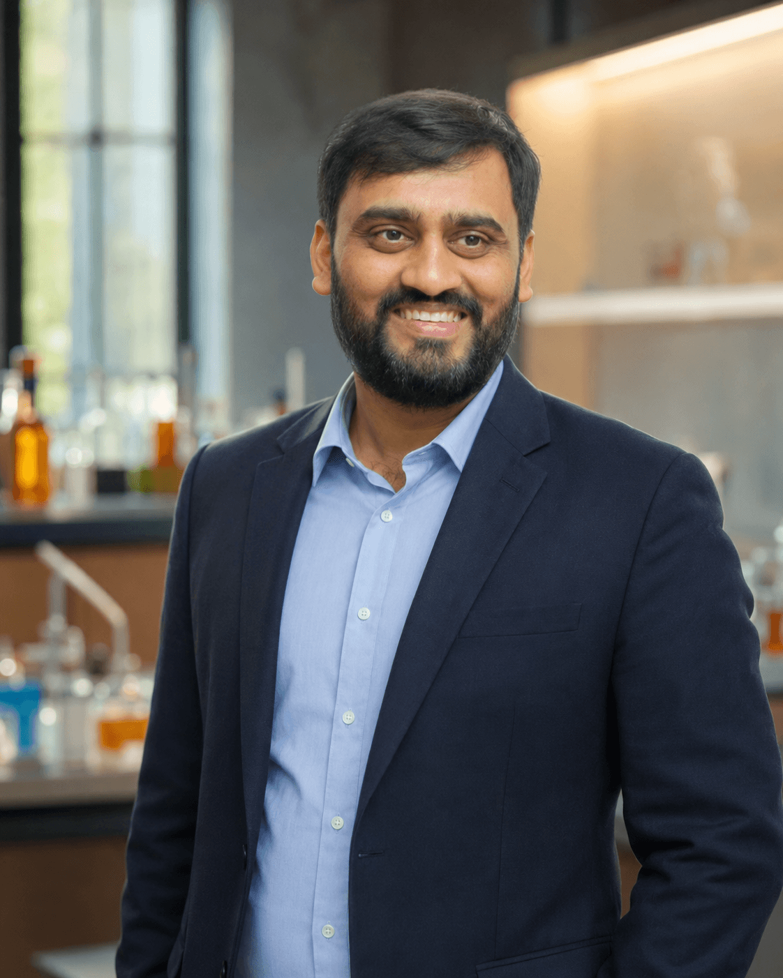 Dr. Yogesh Ajudiya — Founder, The Phenol Institute, Rajkot. M.Sc., Ph.D., CSIR-NET AIR-1.
